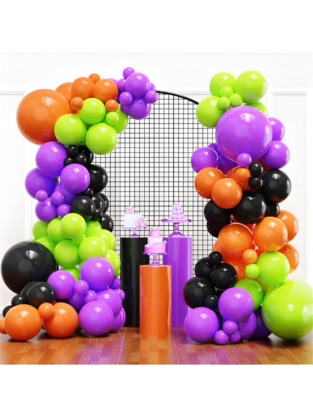 Halloween Balloons Garland Arch Kit for Halloween Party Decoration